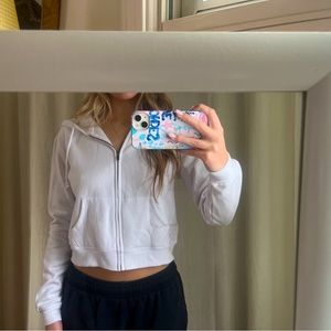 Tilly’s White Zip Up